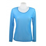 T-shirt, sous pull femme en voile transparente