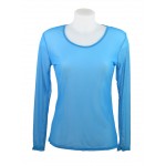 T-shirt, sous pull femme en voile transparente