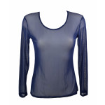 T-shirt, sous pull femme en voile transparente