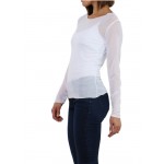 T-shirt, sous pull femme en voile transparente