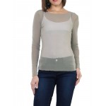 T-shirt, sous pull femme en voile transparente