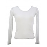 T-shirt, top en voile, brillant / pailleté