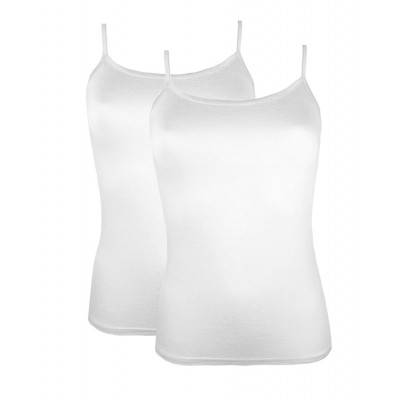 Lot de 2 débardeurs blanc