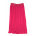 Jupe plisée, couleur Fushia