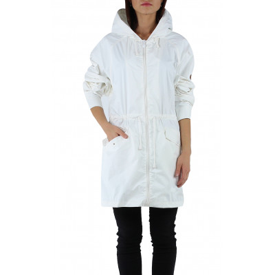 Parka coupe vent blanc