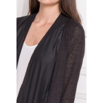 Gilet long noir,taille S/M