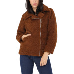 Veste polaire marron,taille M