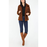 Veste polaire marron,taille M