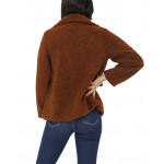 Veste polaire marron,taille M