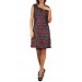 Robe à motif rose, taille 38